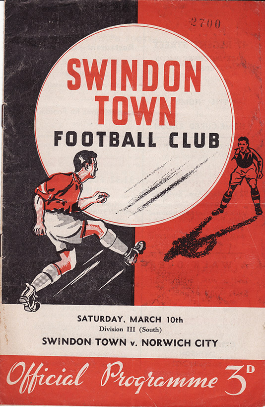 <b>Saturday, March 10, 1956</b><br />vs. Norwich City (Home)